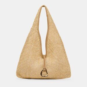 Dolce Vita Natural Raffia Tote